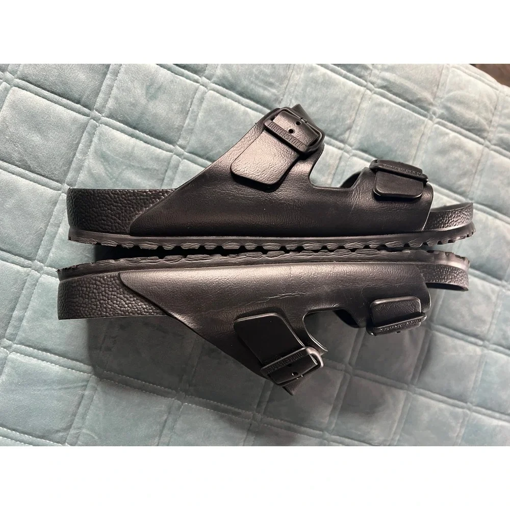 Birkenstock Arizona EVA Black Sandals Mens 12 L14 M12 45 Waterproof Slides